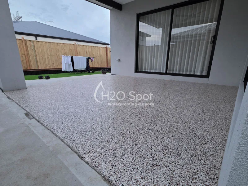 Ultra Flake Epoxy Garage & Alfresco Flooring — Clyde North